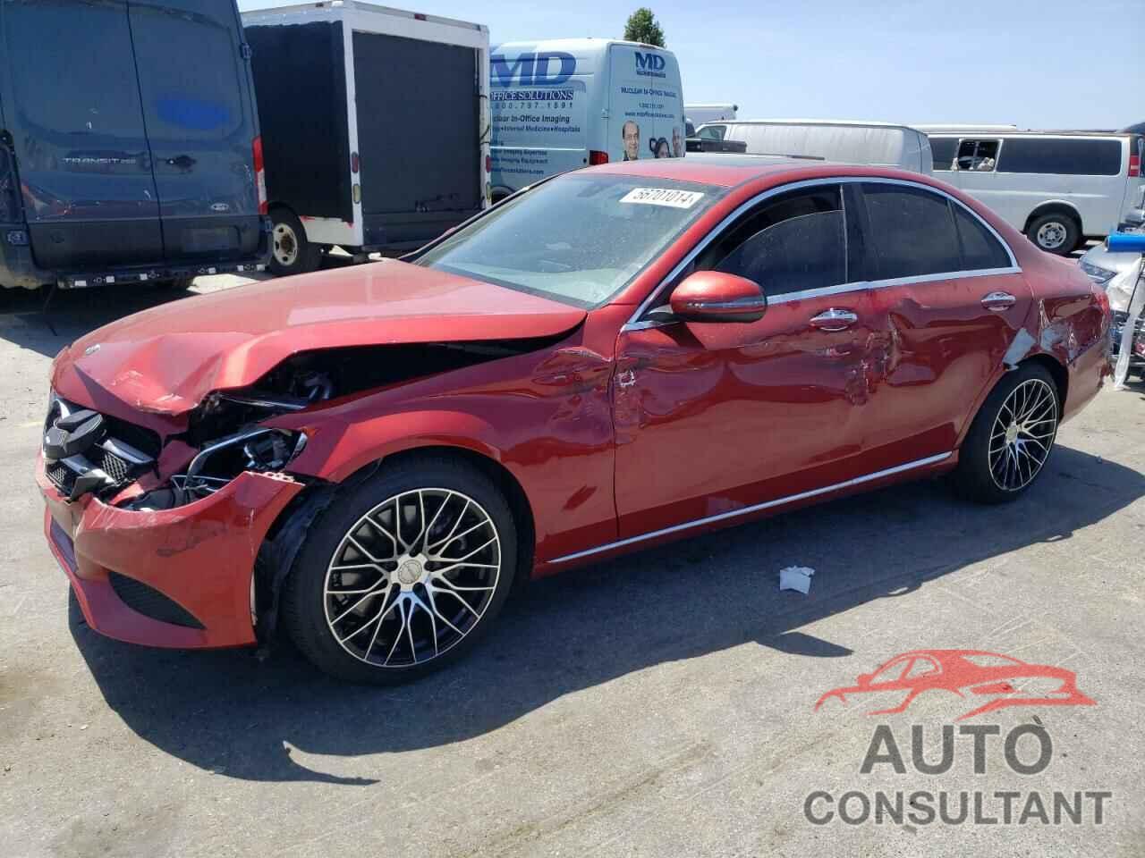 MERCEDES-BENZ C-CLASS 2018 - 55SWF4JB3JU263780