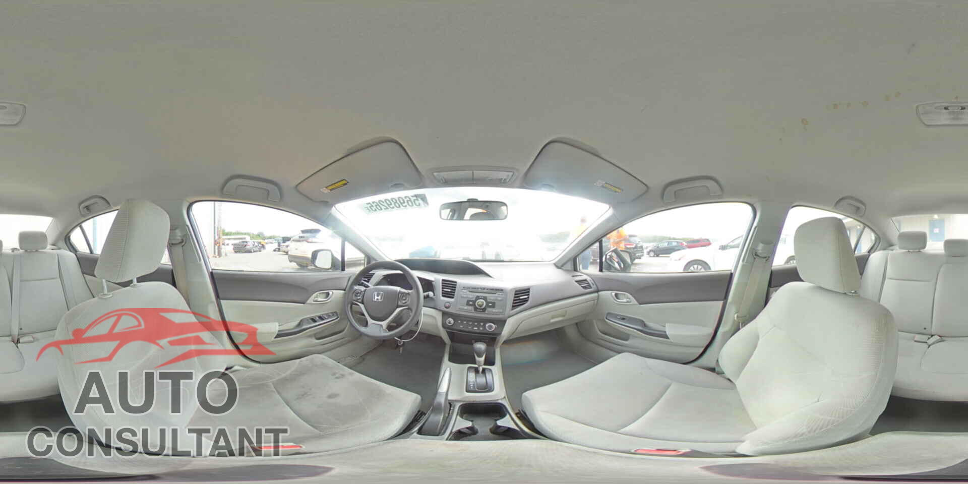 HONDA CIVIC 2012 - 19XFB2F57CE098877