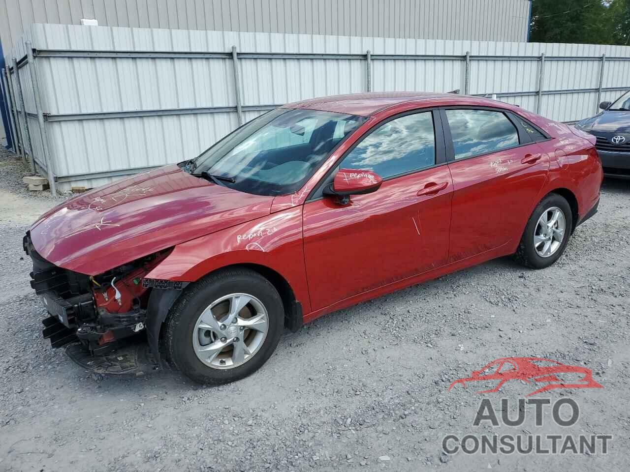 HYUNDAI ELANTRA 2022 - KMHLL4AG1NU337716