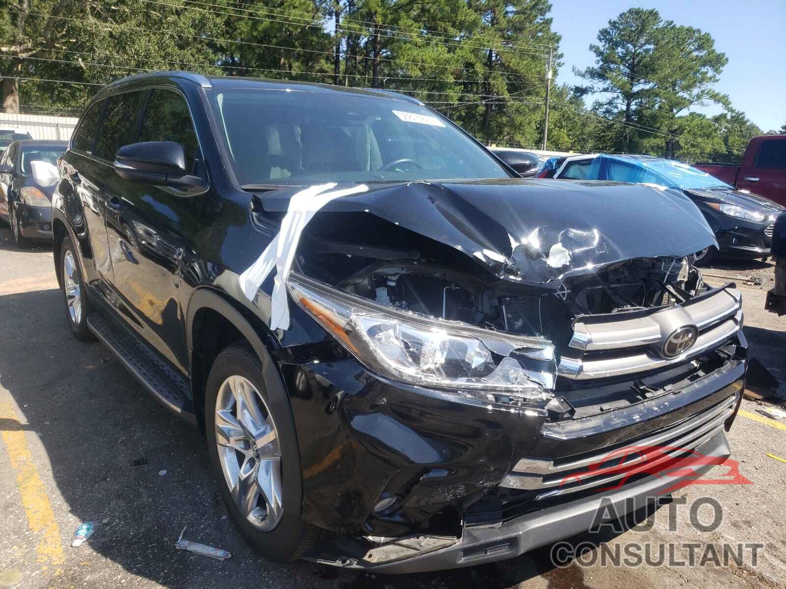 TOYOTA HIGHLANDER 2018 - 5TDDZRFH3JS819401