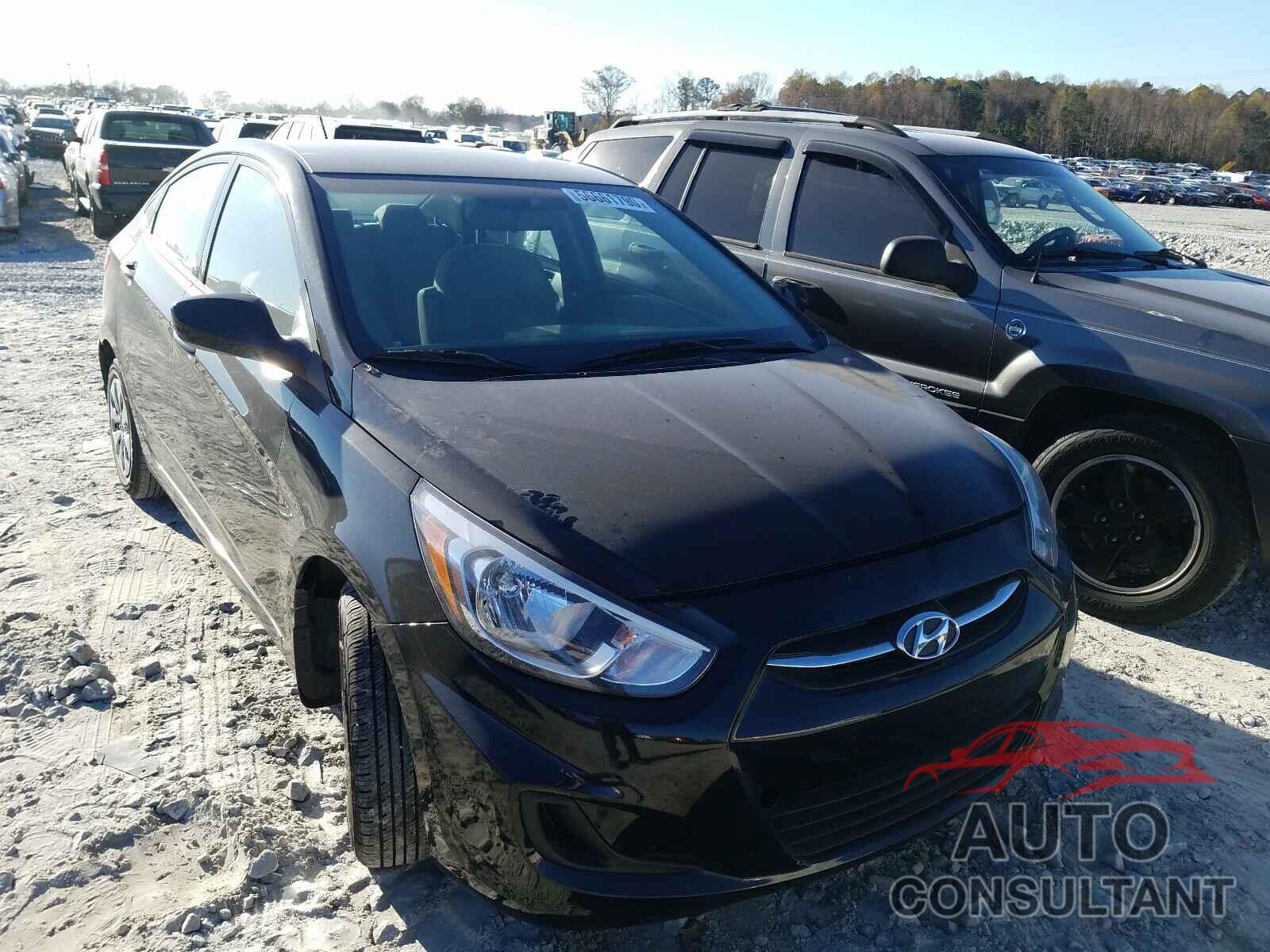 HYUNDAI ACCENT 2017 - KMHCT4AE7HU334306
