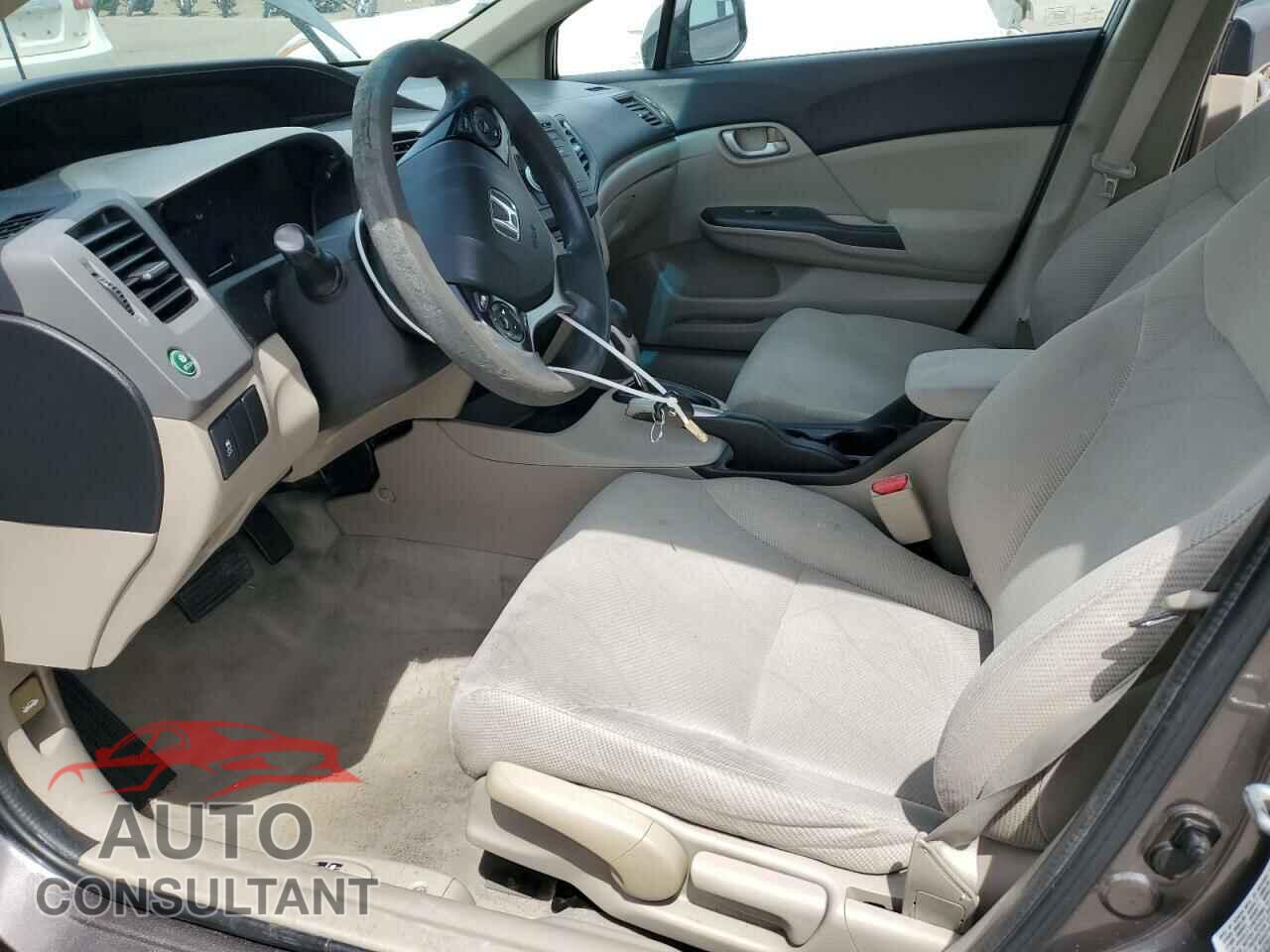 HONDA CIVIC 2012 - 19XFB2F58CE107697