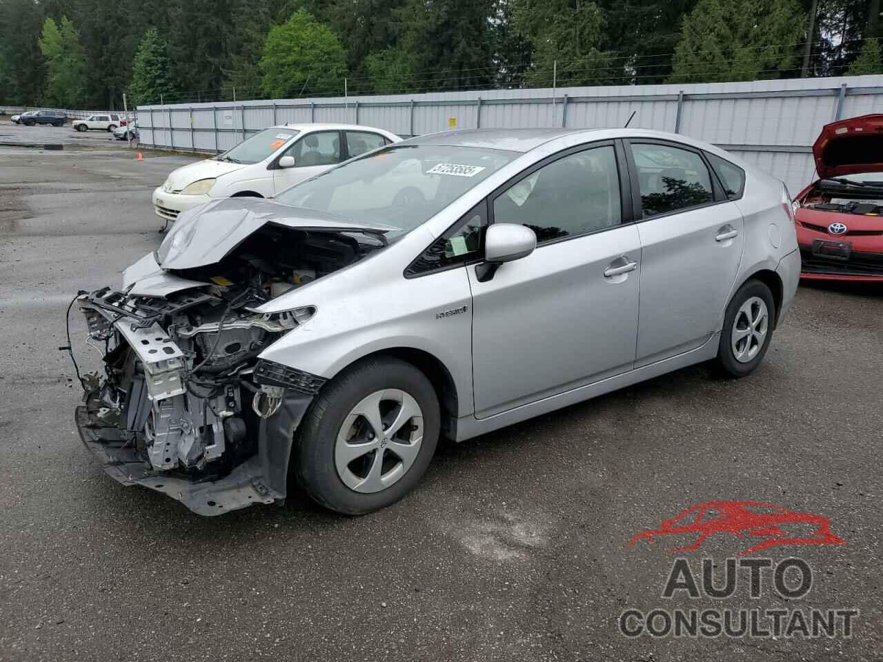 TOYOTA PRIUS 2013 - JTDKN3DU9D0342836