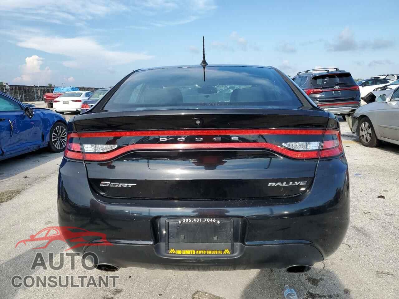 DODGE DART 2013 - 1C3CDFBA8DD118780