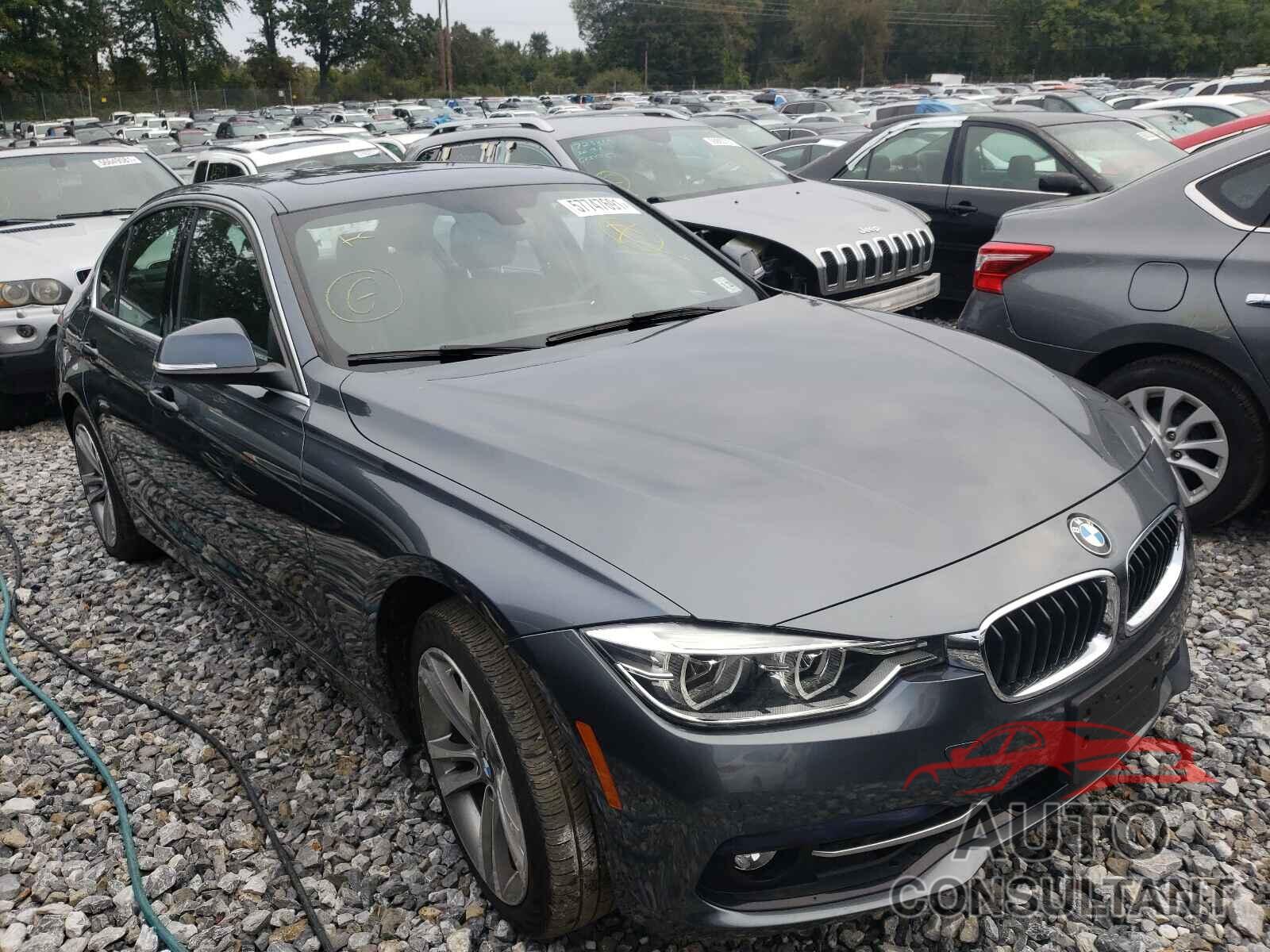 BMW 3 SERIES 2018 - WBA8D9G55JNU69843