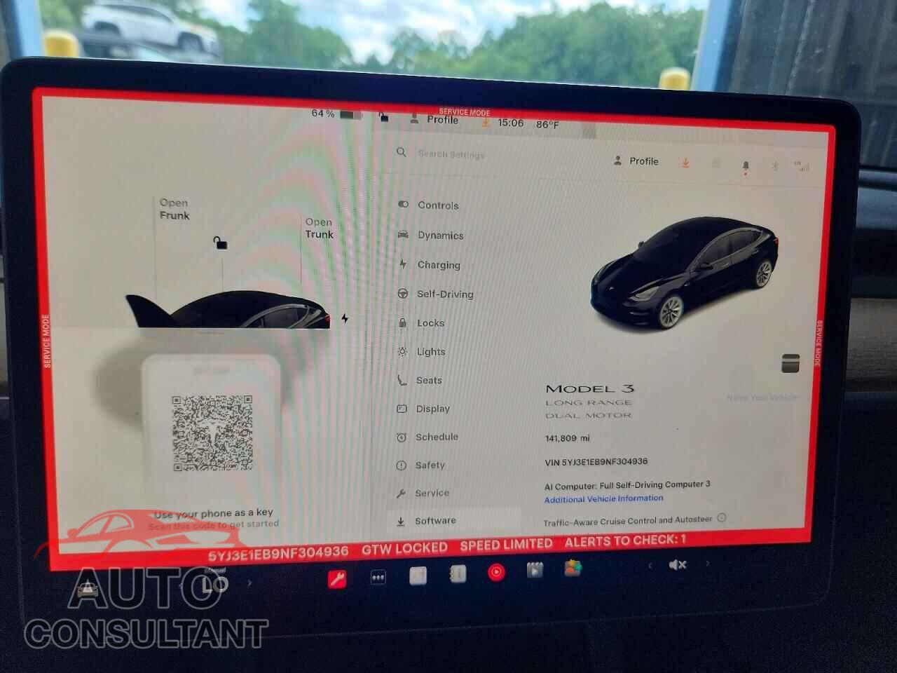TESLA MODEL 3 2022 - 5YJ3E1EB9NF304936