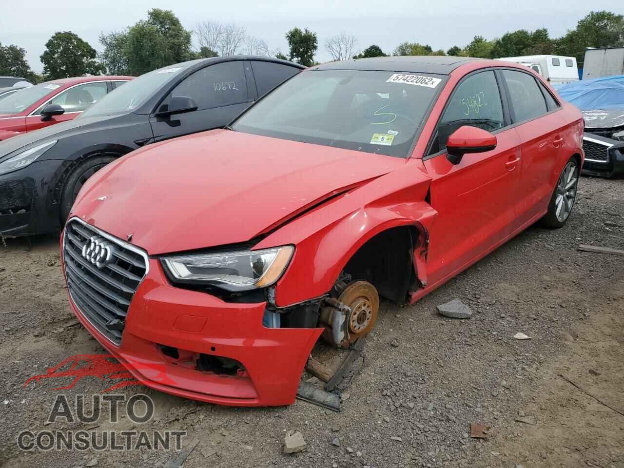 AUDI A3 2016 - WAUB8GFF3G1037597