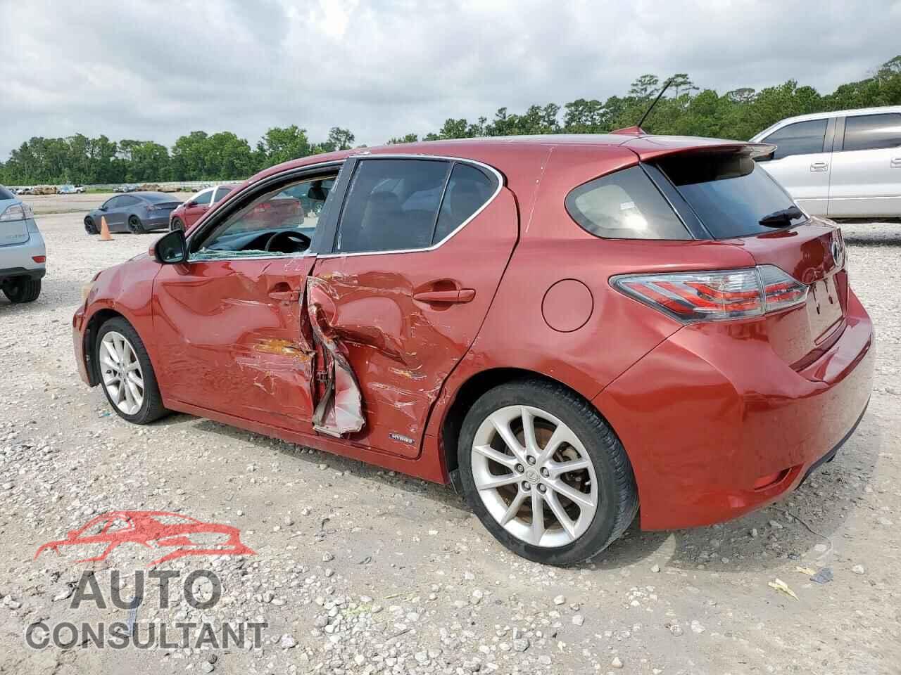 LEXUS CT 200 2011 - JTHKD5BH9B2016202