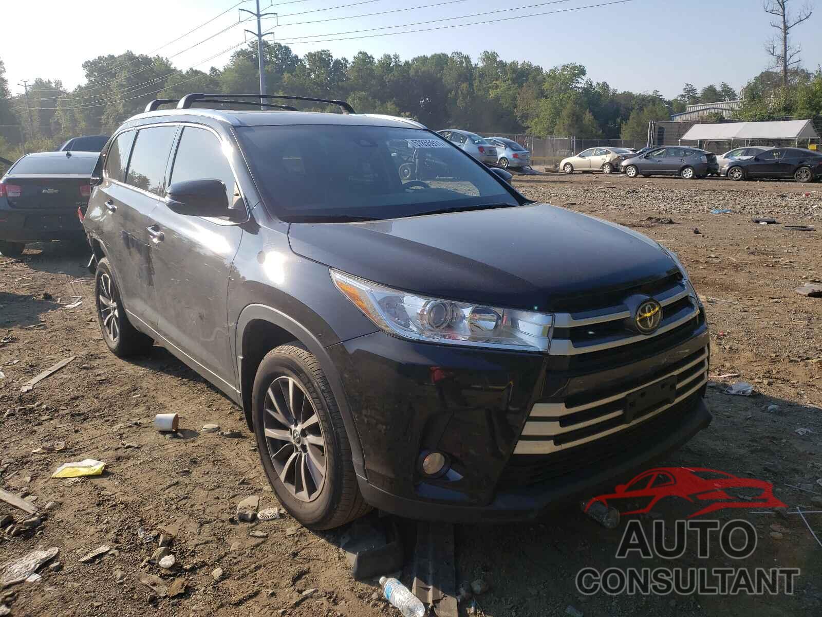 TOYOTA HIGHLANDER 2017 - 5TDJZRFH3HS395439