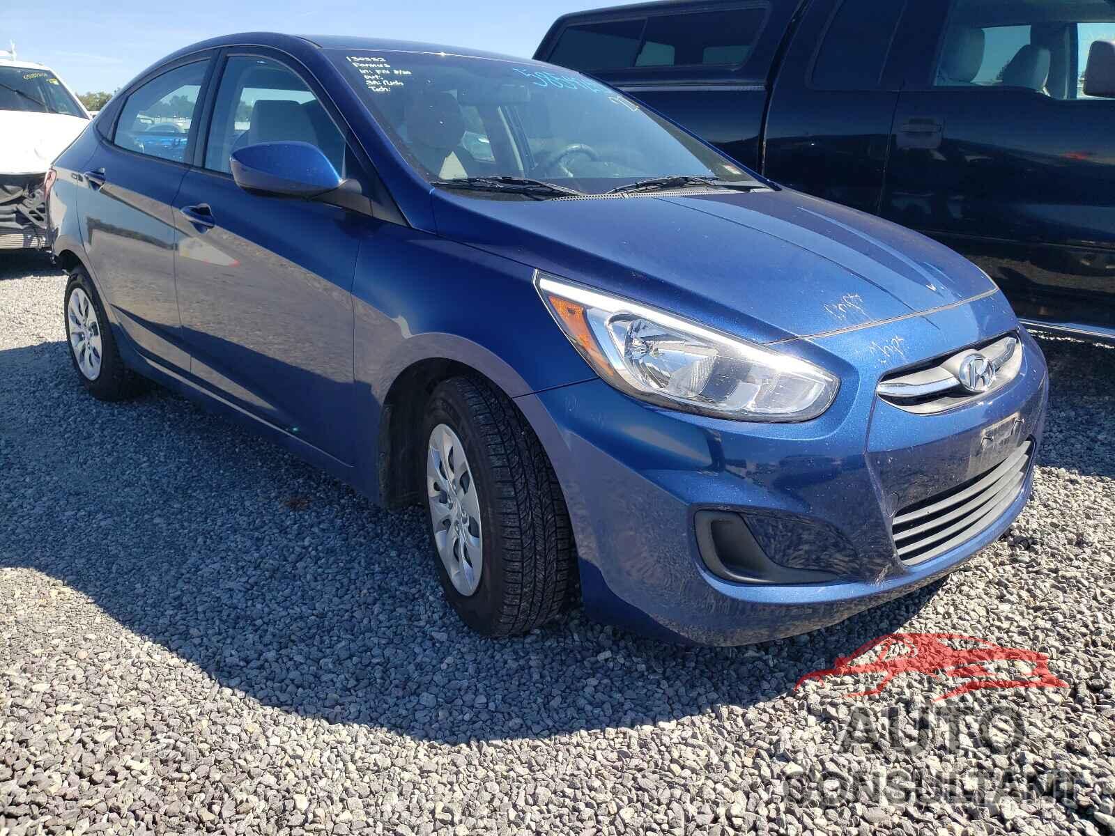 HYUNDAI ACCENT 2017 - KMHCT4AEXHU330783