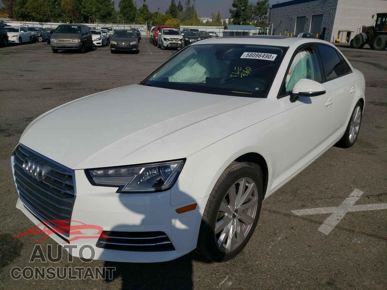AUDI A4 2017 - WAUGMAF48HN072157