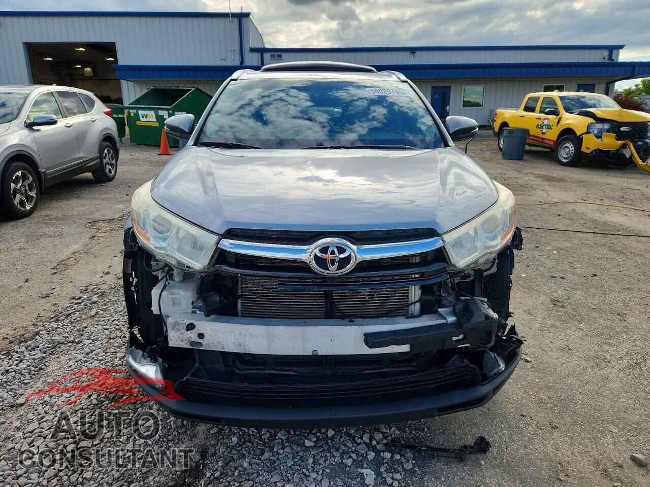 TOYOTA HIGHLANDER 2015 - 5TDDKRFH6FS088975