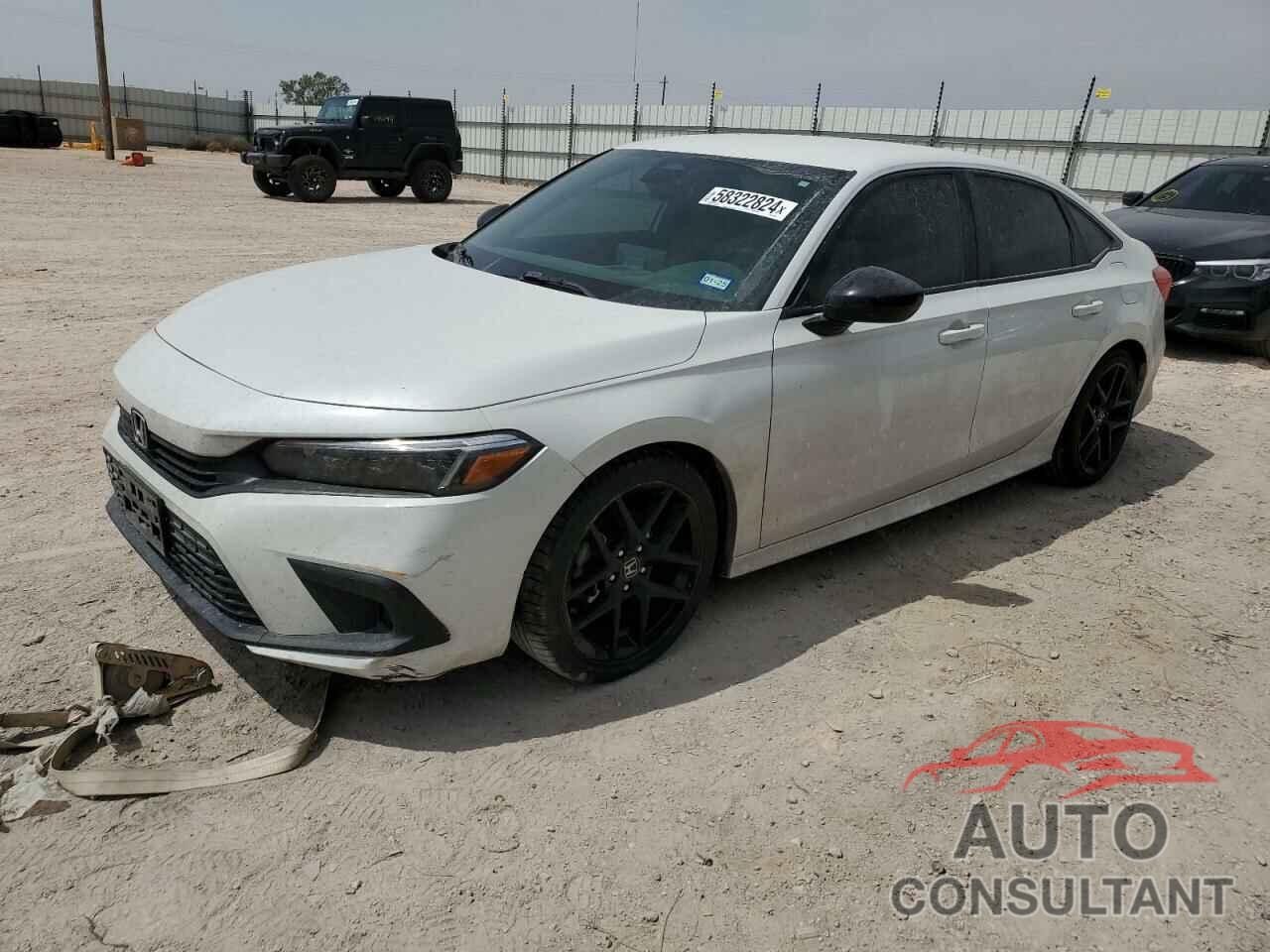 HONDA CIVIC 2022 - 2HGFE2F58NH502348