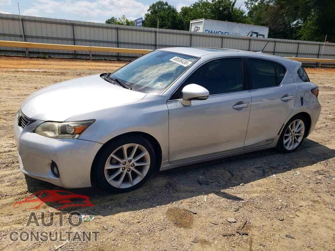 LEXUS CT 200 2012 - JTHKD5BH3C2065915