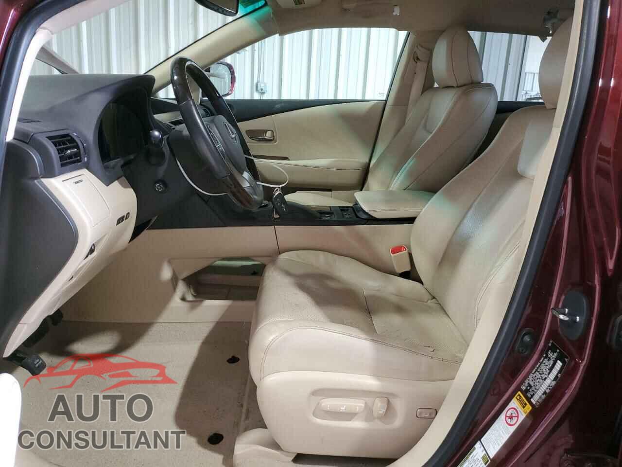 LEXUS RX350 2013 - 2T2BK1BA2DC202036
