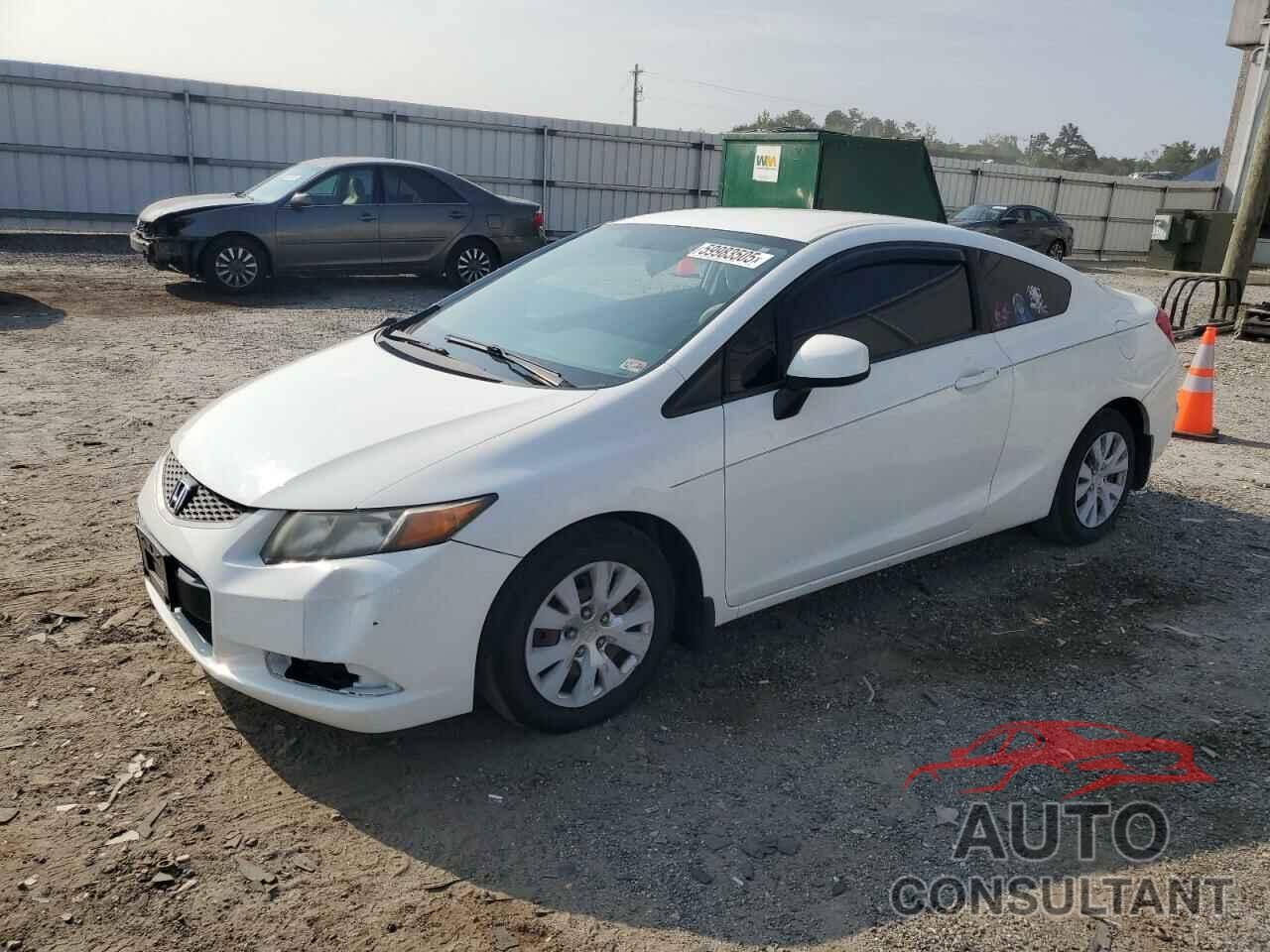 HONDA CIVIC 2012 - 2HGFG3B52CH566095