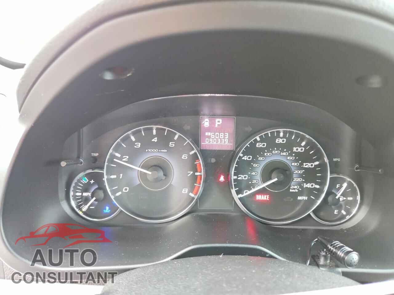 SUBARU OUTBACK 2012 - 4S4BRBGC0C3208453