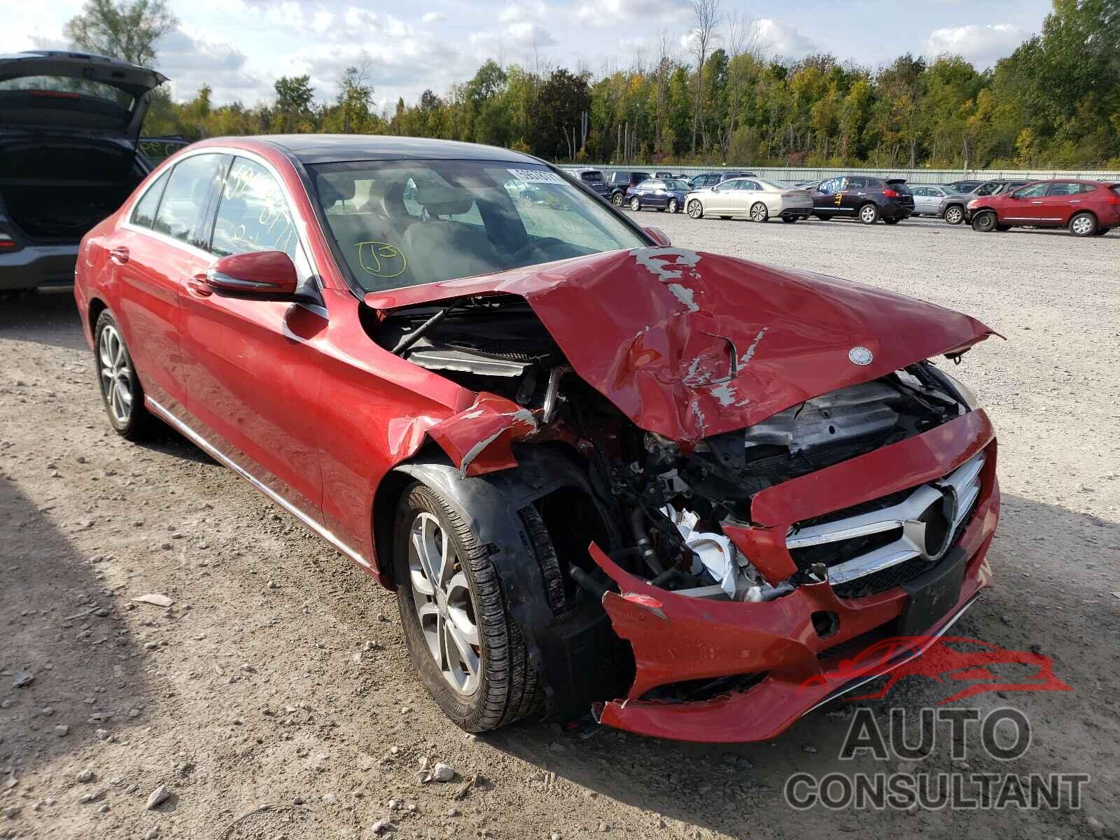 MERCEDES-BENZ C-CLASS 2017 - 55SWF4KB8HU199129