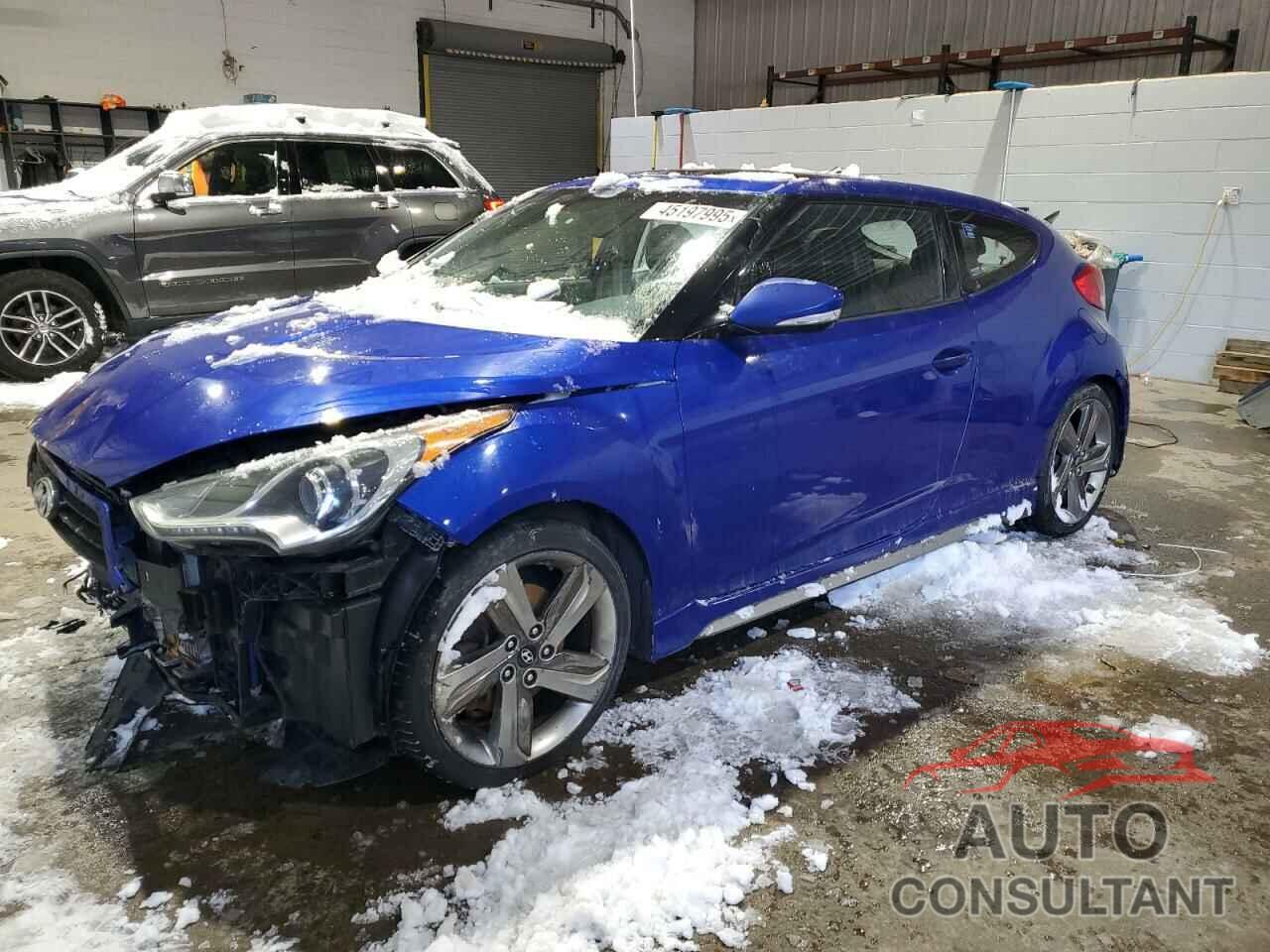HYUNDAI VELOSTER 2013 - KMHTC6AE8DU109947