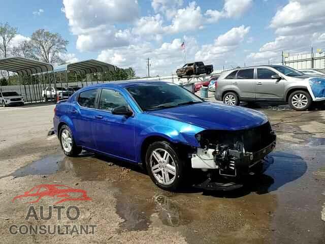 DODGE AVENGER 2013 - 1C3CDZAG0DN583636