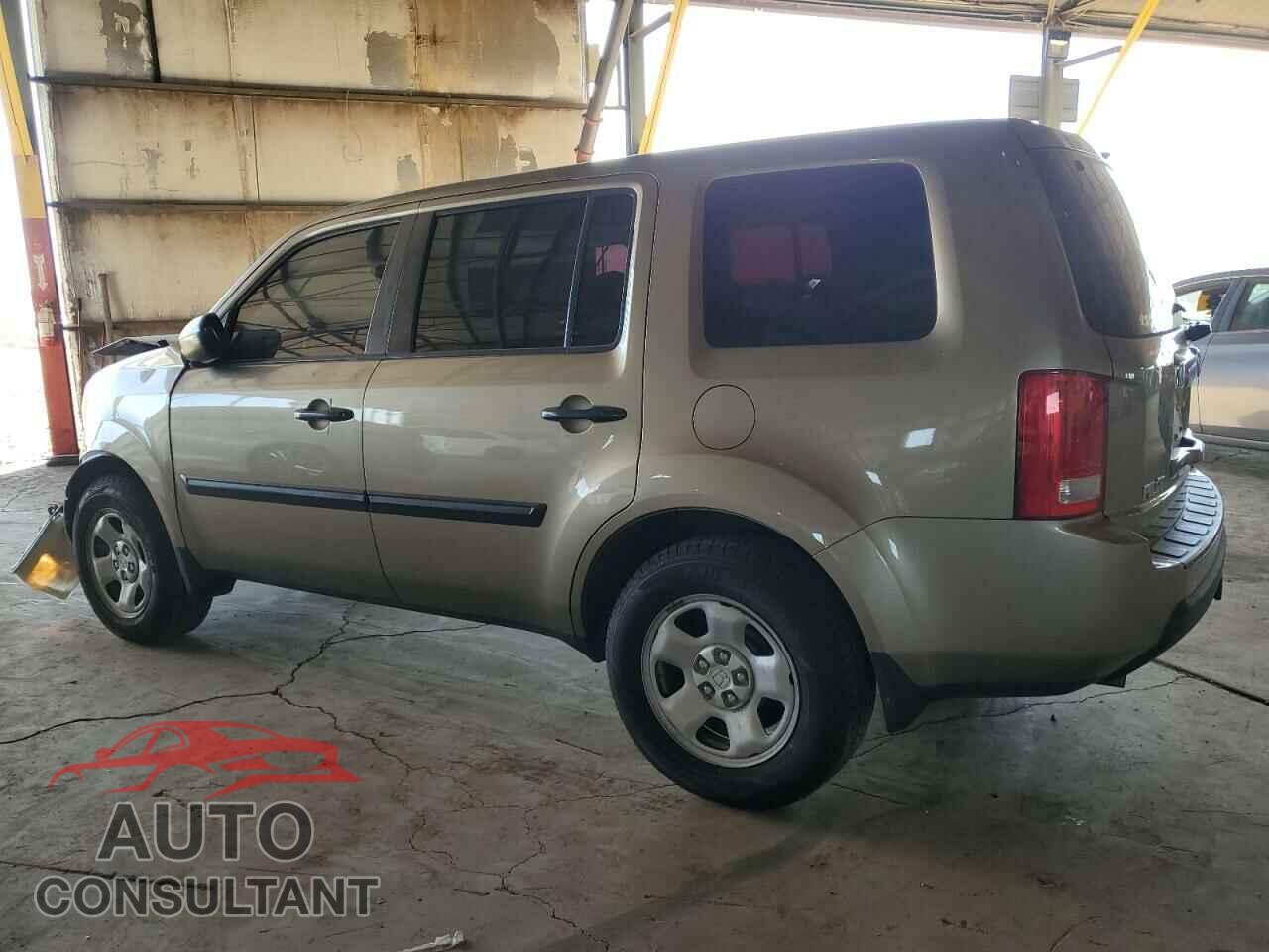 HONDA PILOT 2010 - 5FNYF4H29AB018689