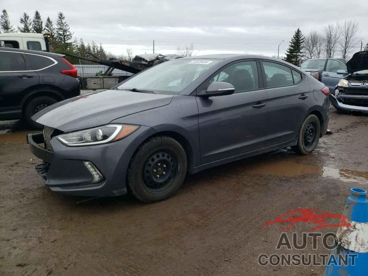 HYUNDAI ELANTRA 2018 - KMHD84LF7JU509316