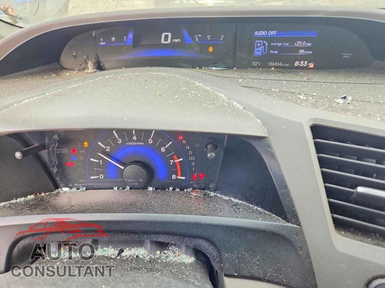 HONDA CIVIC 2012 - 19XFB2F93CE314839