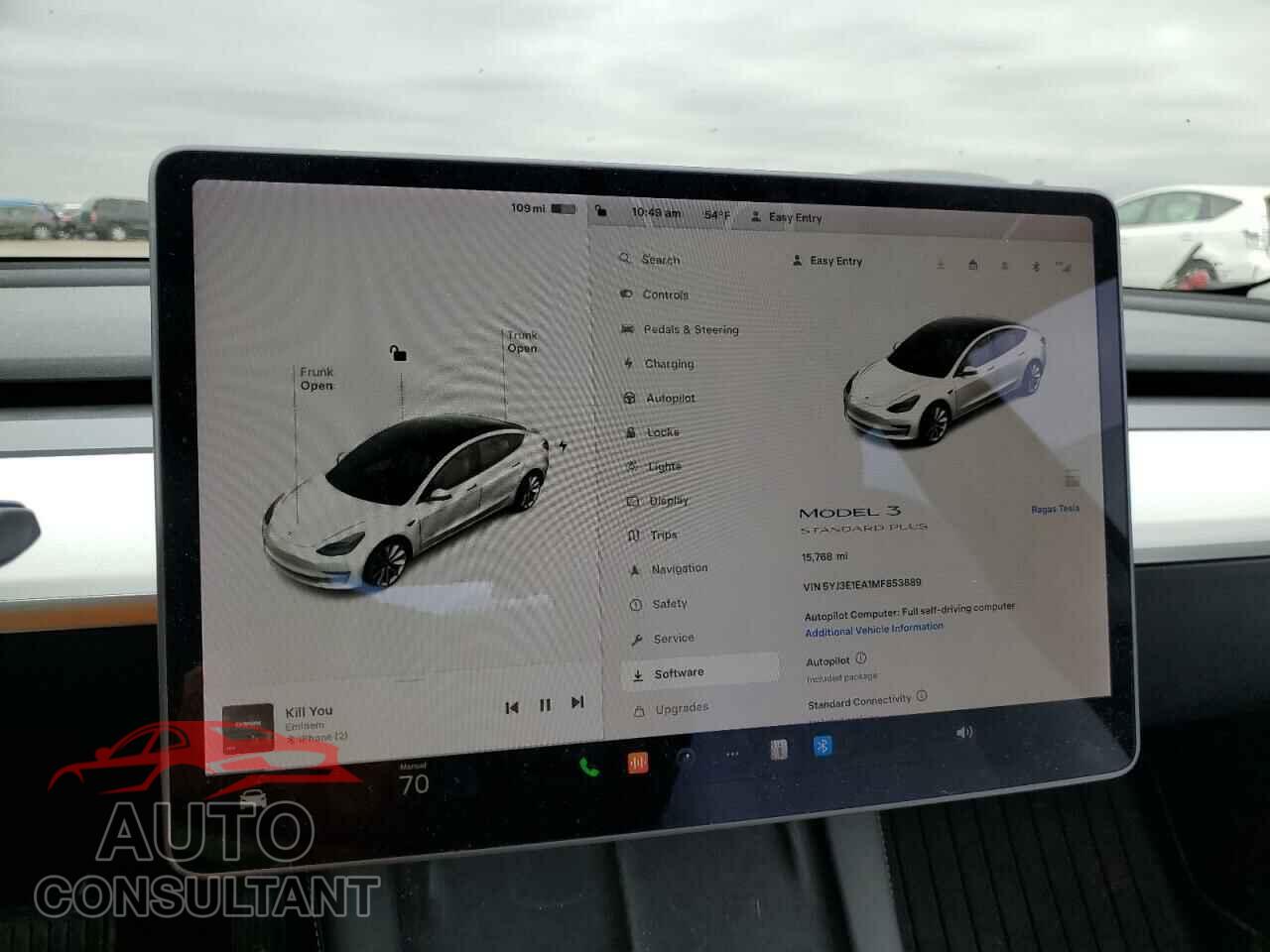 TESLA MODEL 3 2021 - 5YJ3E1EA1MF853889