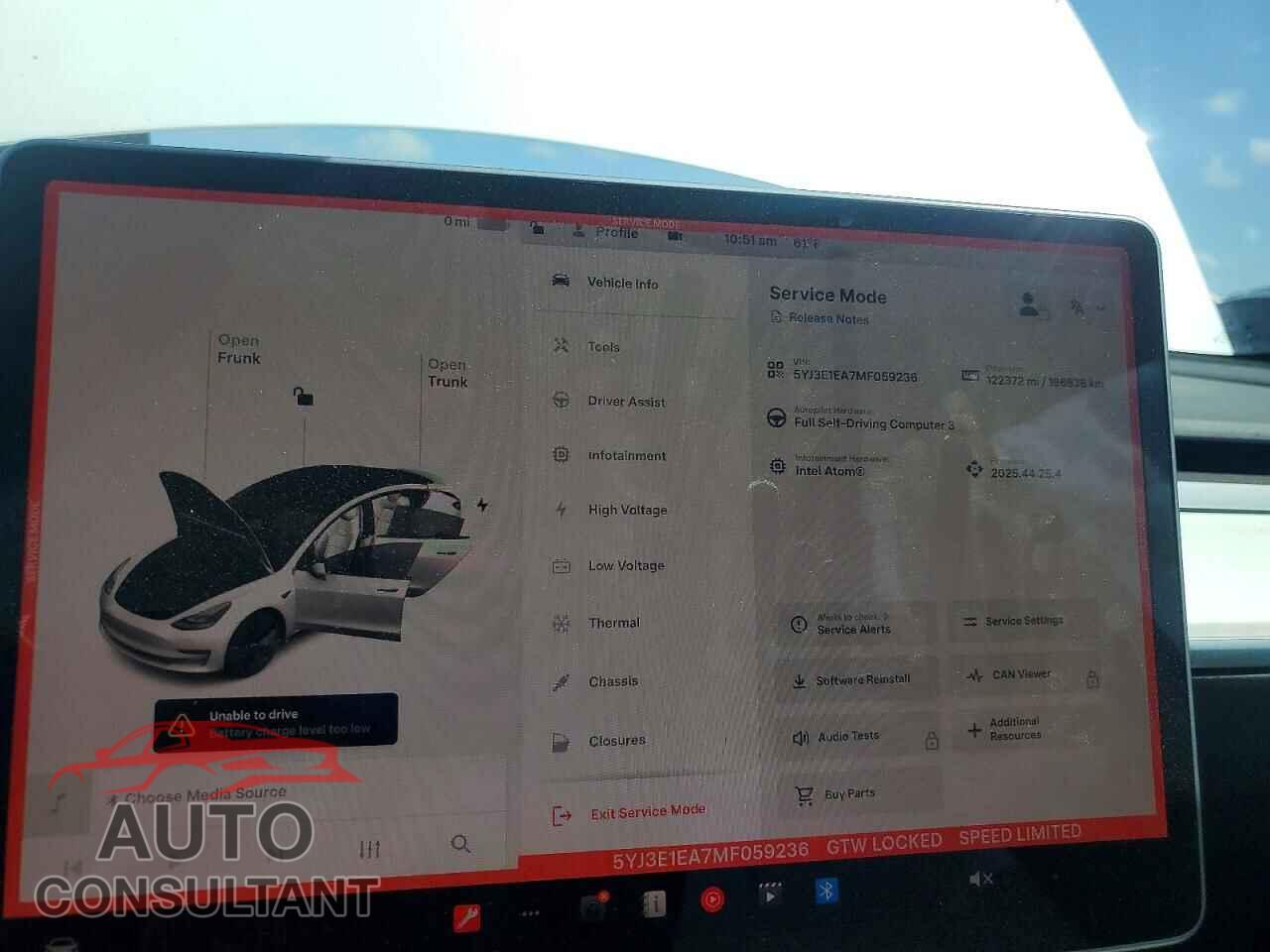 TESLA MODEL 3 2021 - 5YJ3E1EA7MF059236