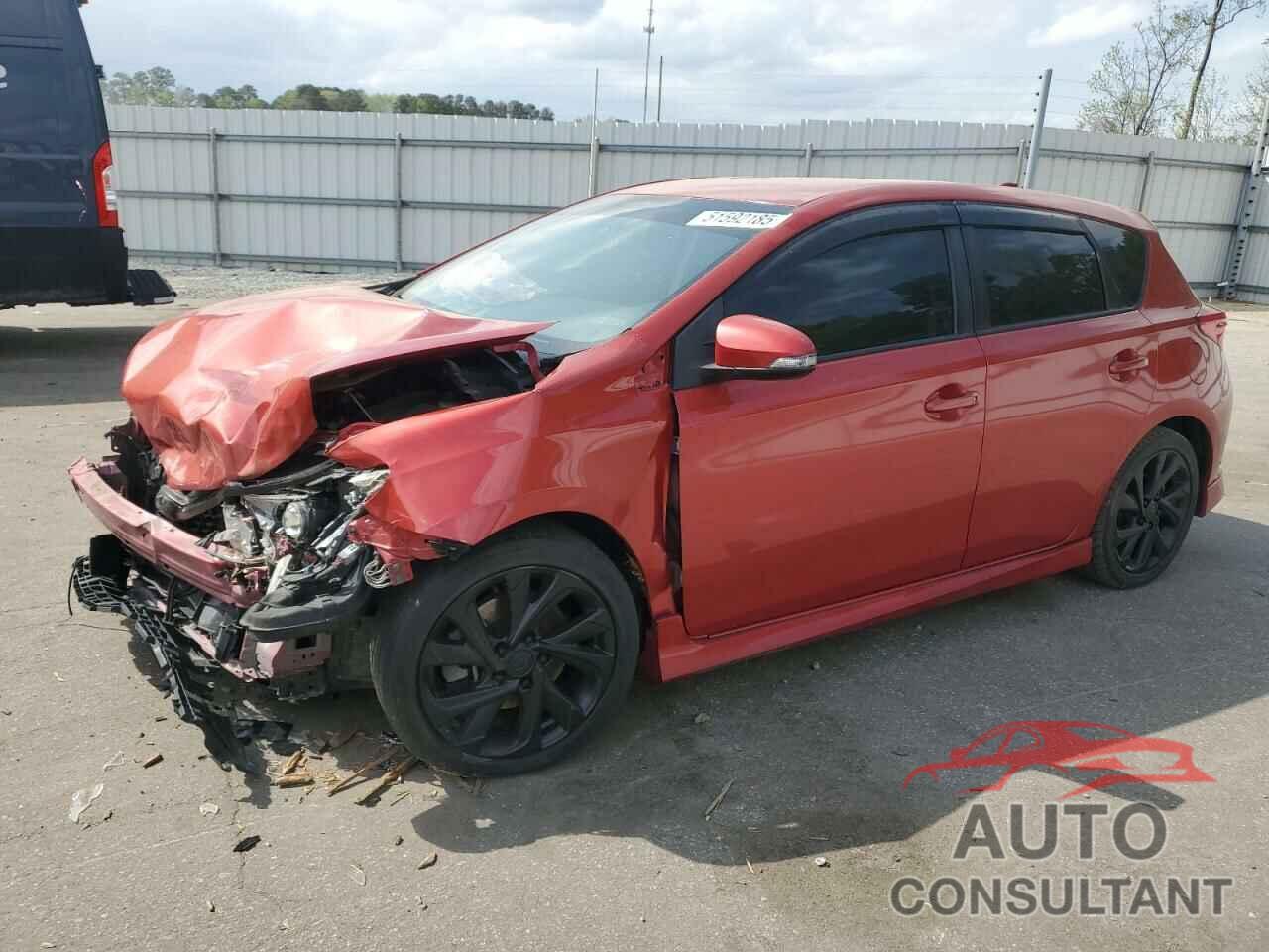 TOYOTA SCION 2016 - JTNKARJE6GJ521096