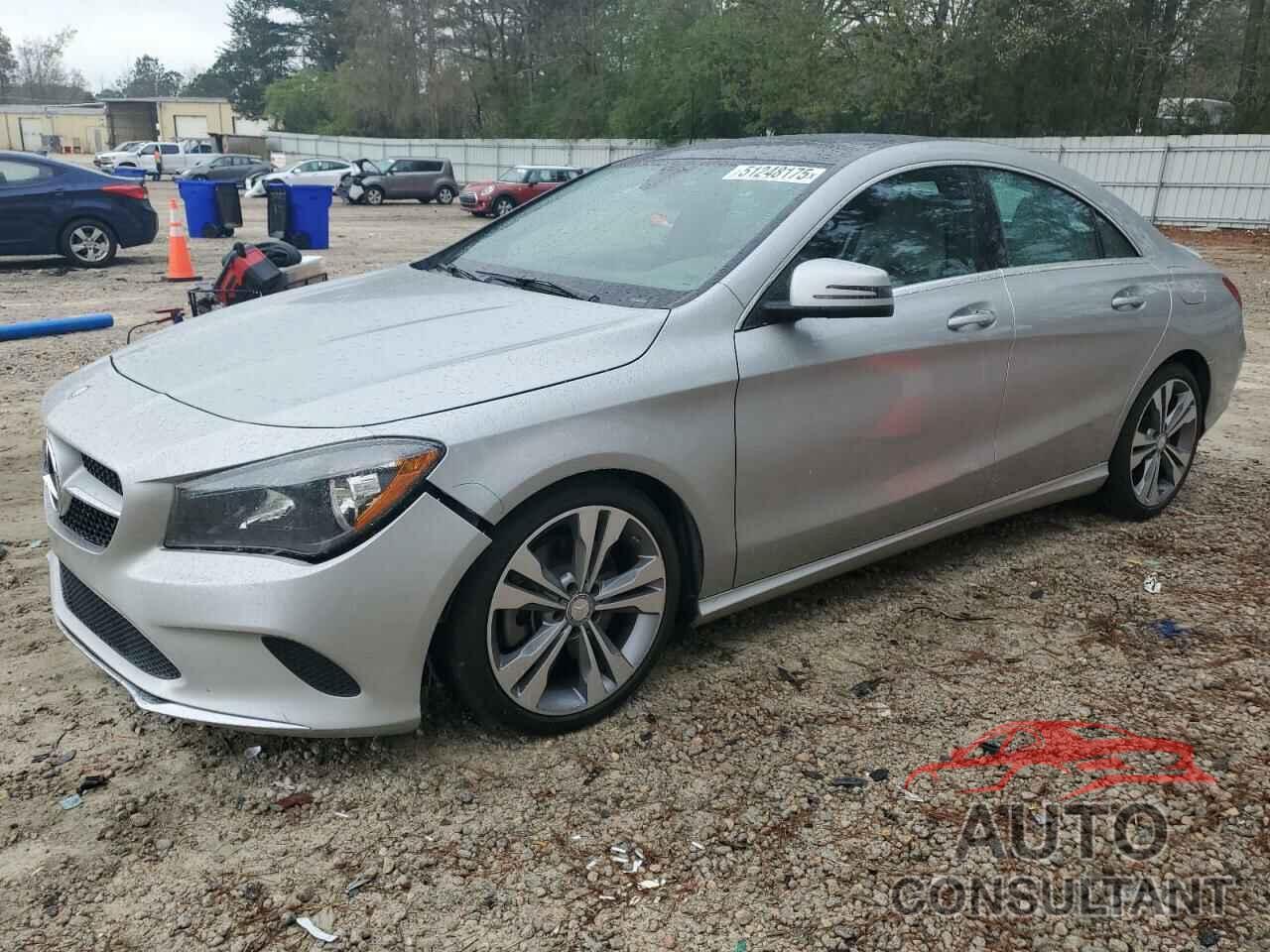MERCEDES-BENZ CLA-CLASS 2017 - WDDSJ4EB5HN430750