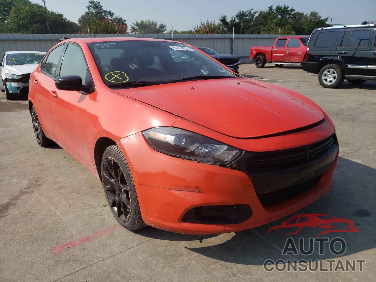 DODGE DART 2016 - 1C3CDFFA6GD816917