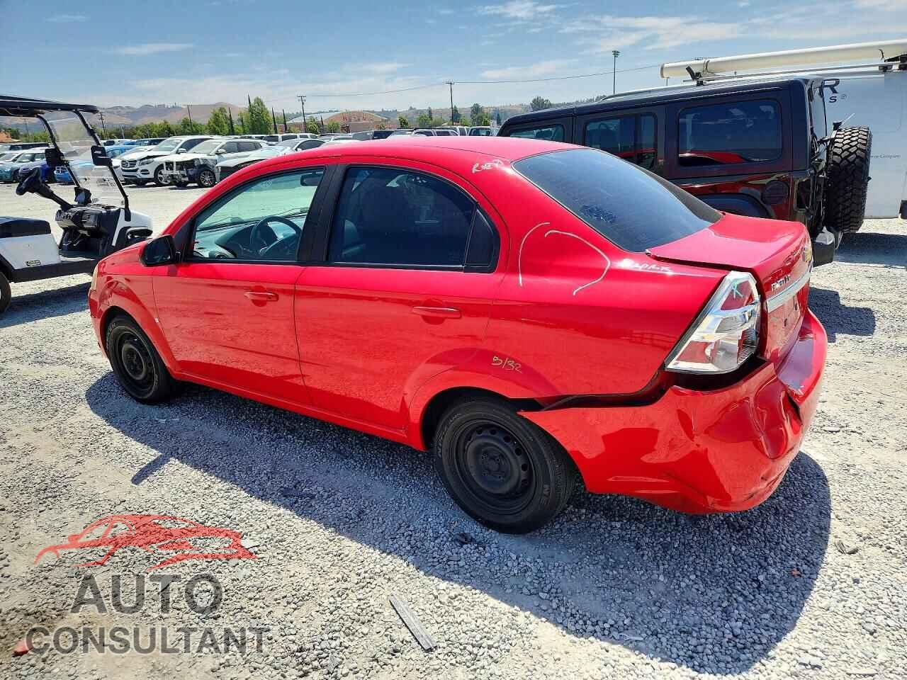 CHEVROLET AVEO 2009 - KL1TD56E39B368456