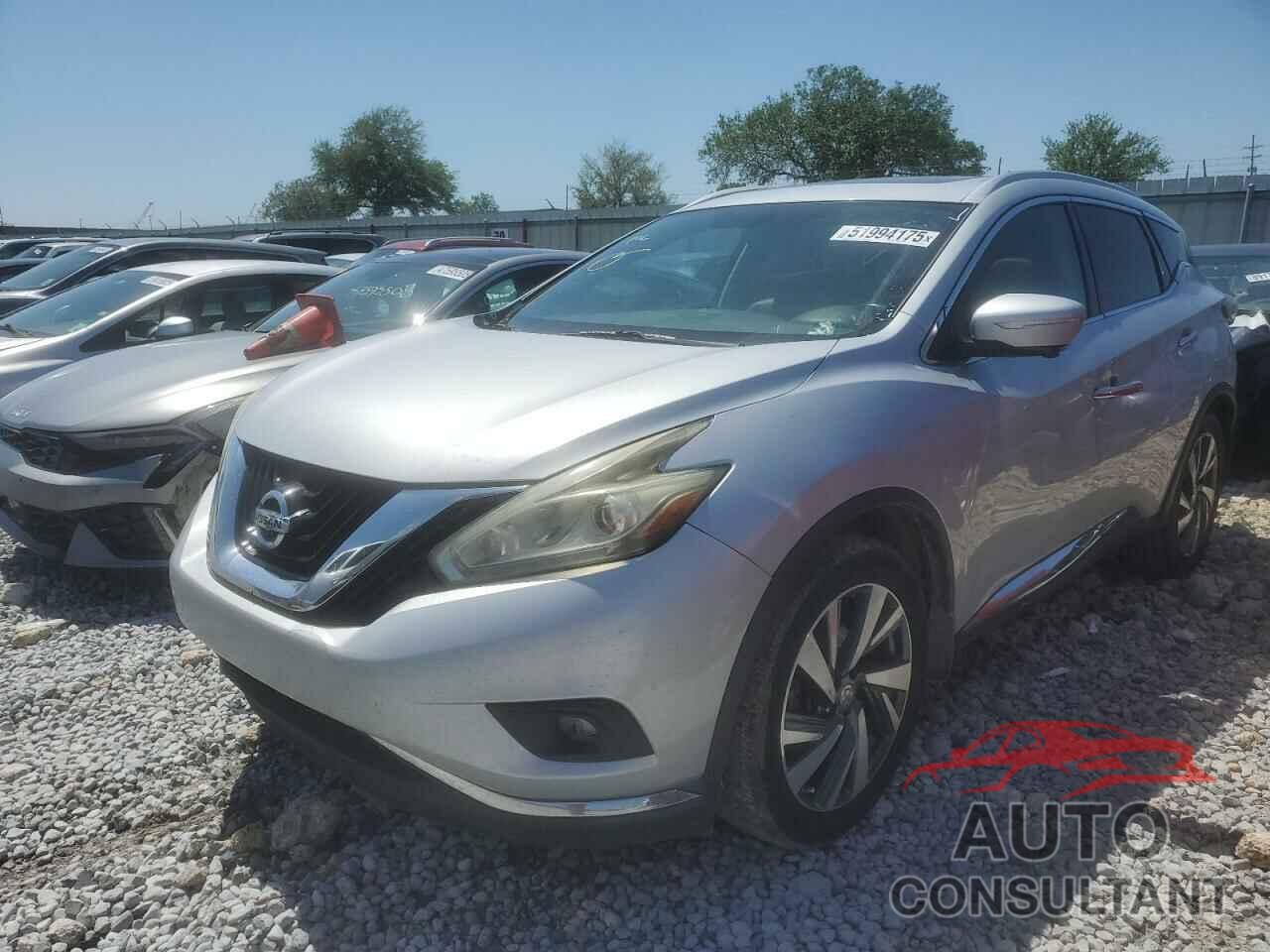 NISSAN MURANO 2015 - 5N1AZ2MGXFN208147