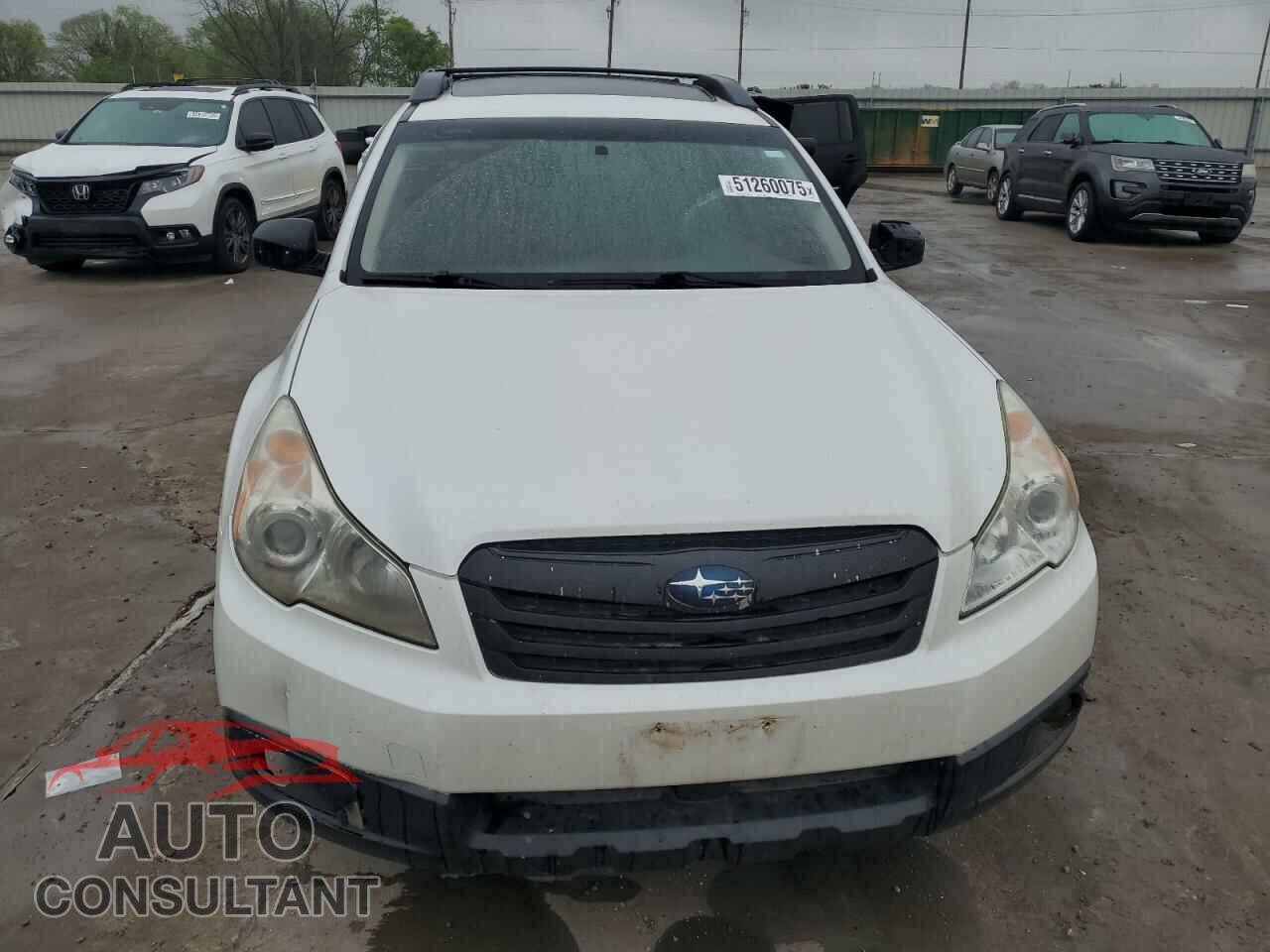 SUBARU OUTBACK 2012 - 4S4BRCGC0C3200505