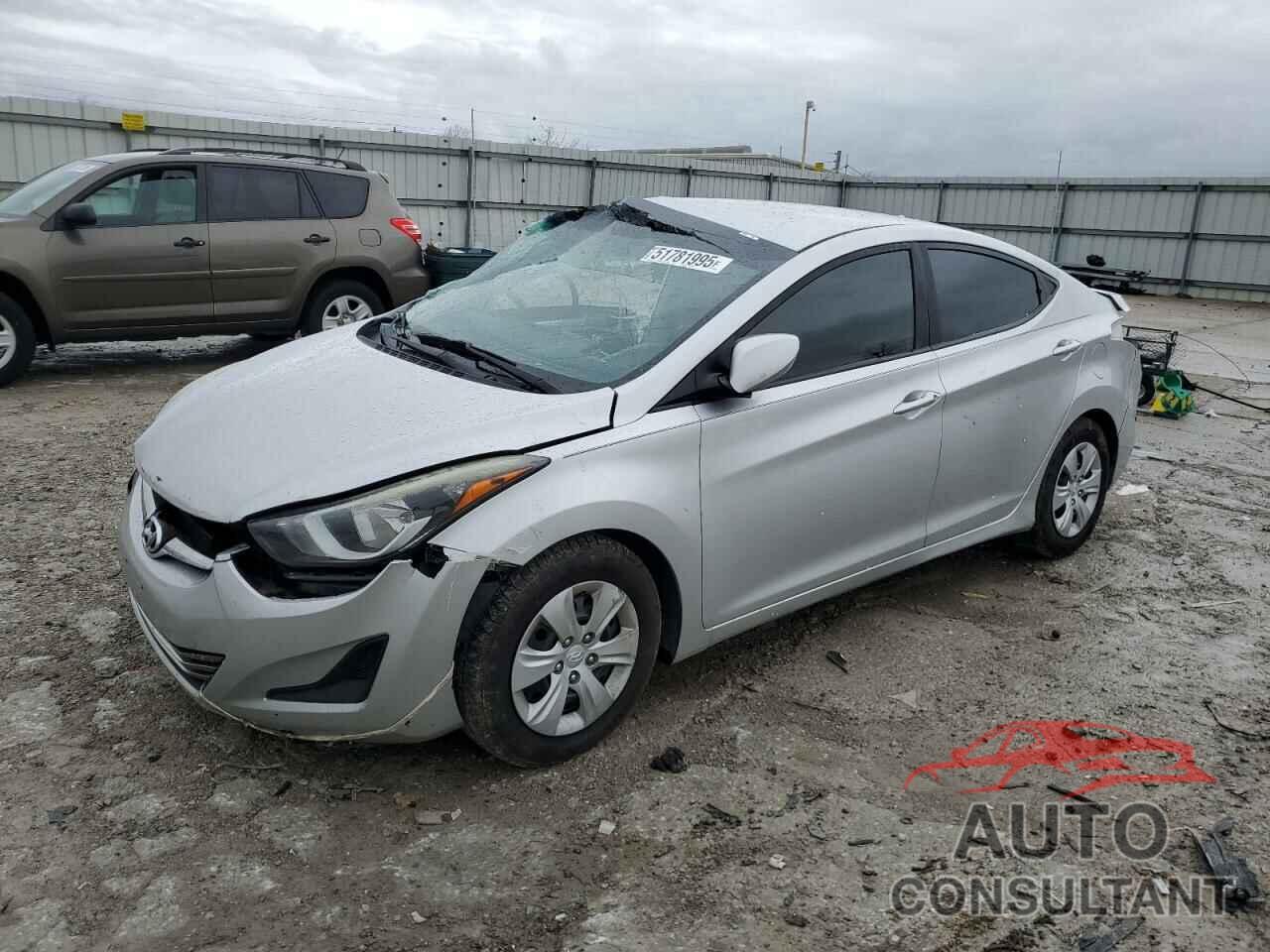 HYUNDAI ELANTRA 2016 - 5NPDH4AE5GH781610