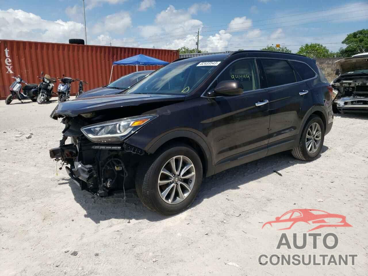 HYUNDAI SANTA FE 2017 - KM8SM4HF6HU219249