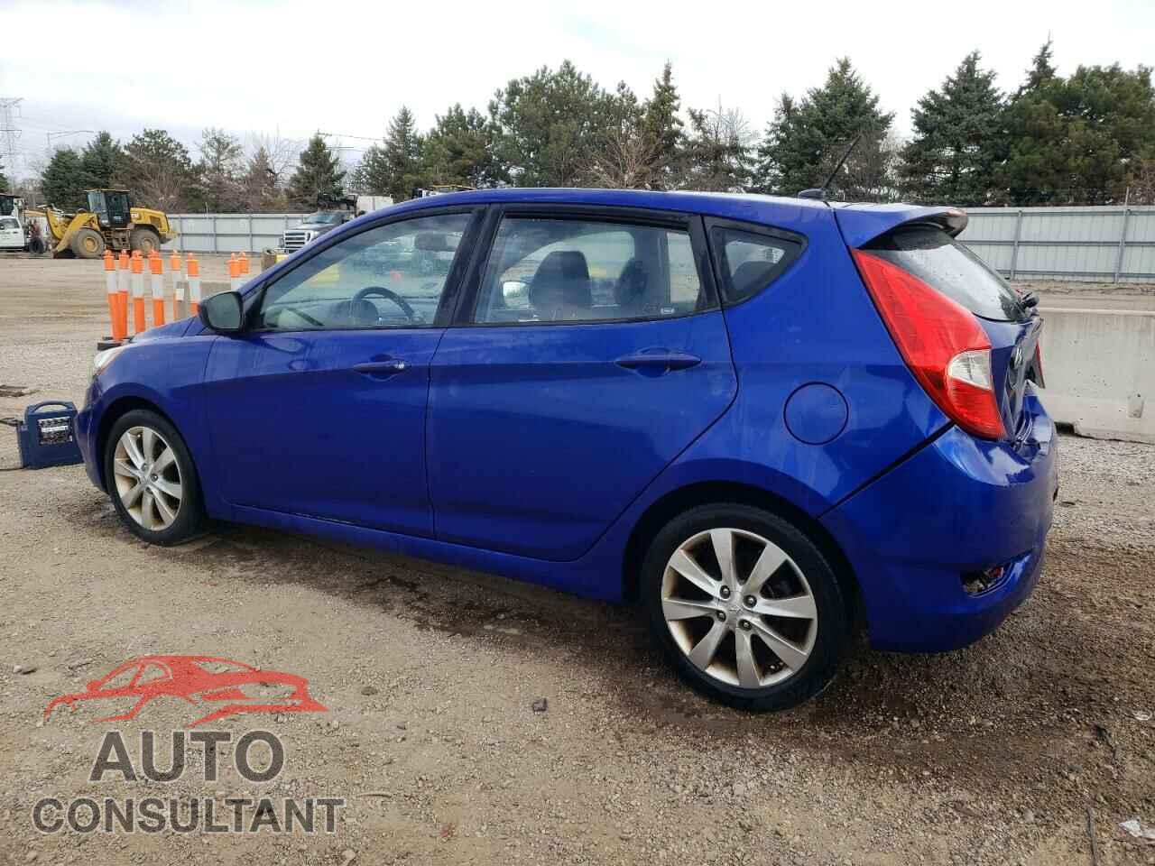 HYUNDAI ACCENT 2012 - KMHCU5AE8CU024077