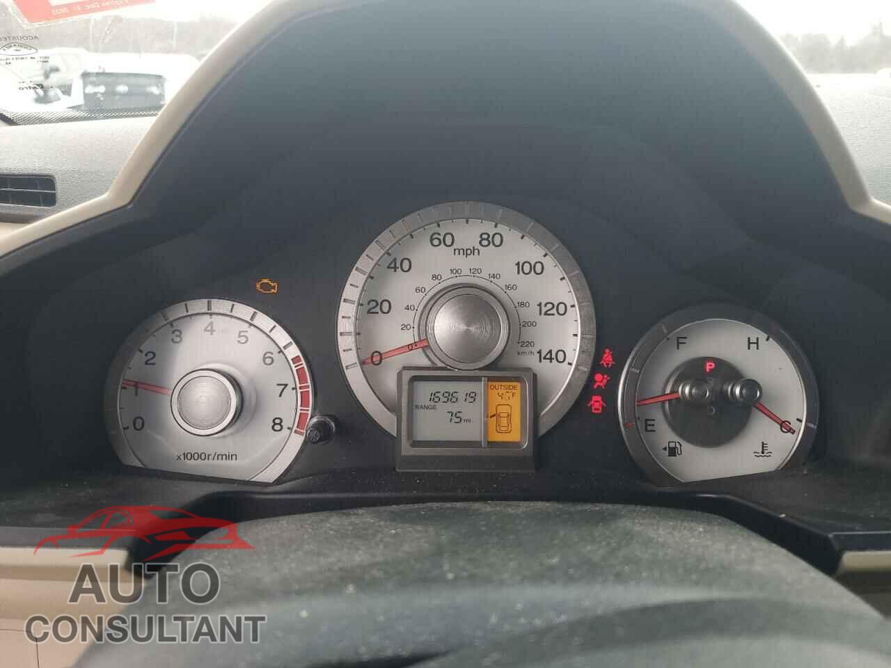 HONDA PILOT 2011 - 5FNYF4H64BB022010