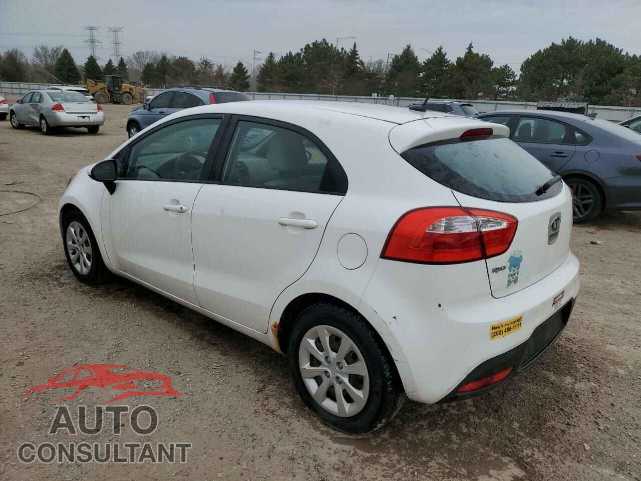 KIA RIO 2012 - KNADM5A31C6013706