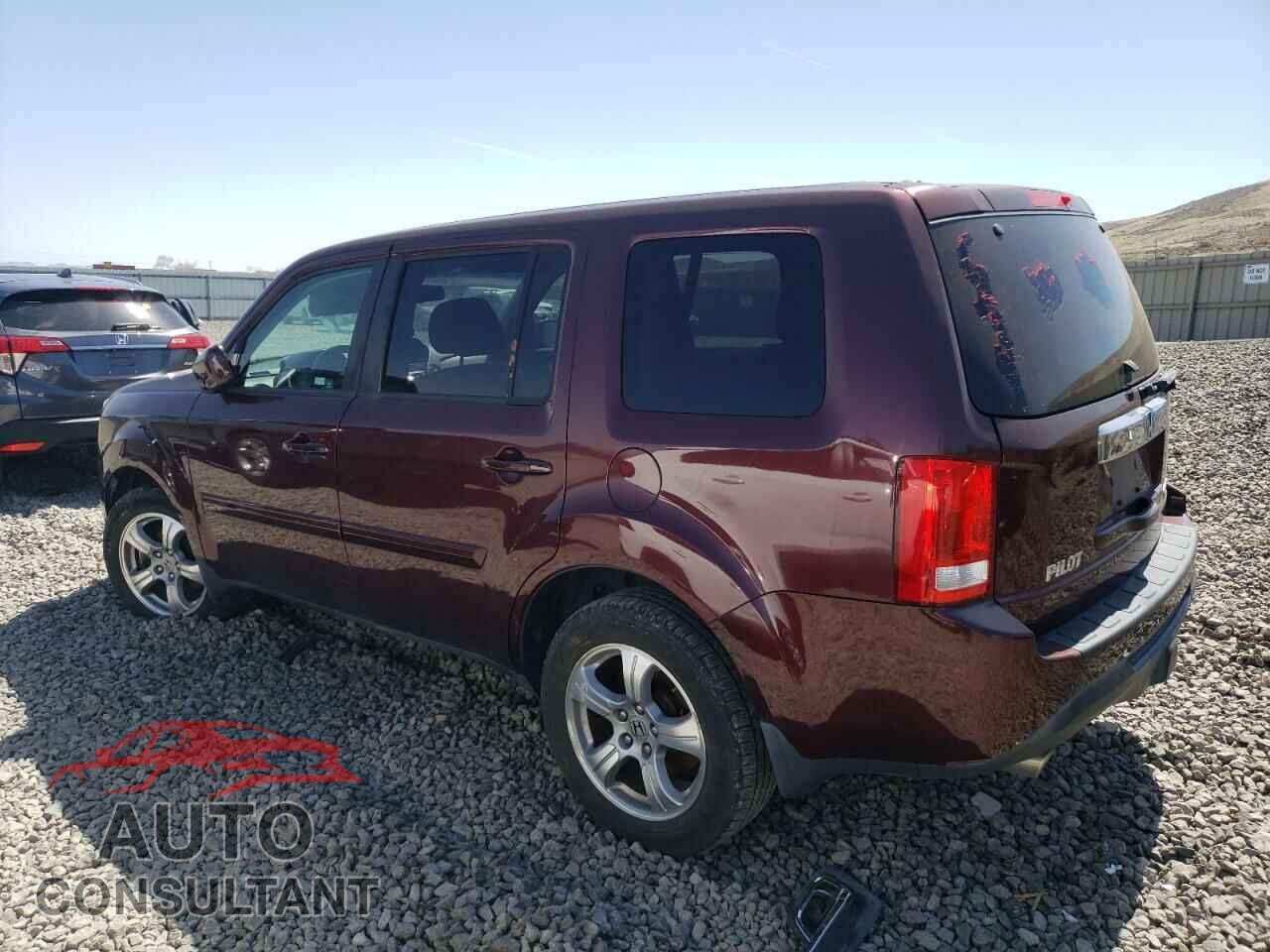 HONDA PILOT 2012 - 5FNYF4H75CB056791