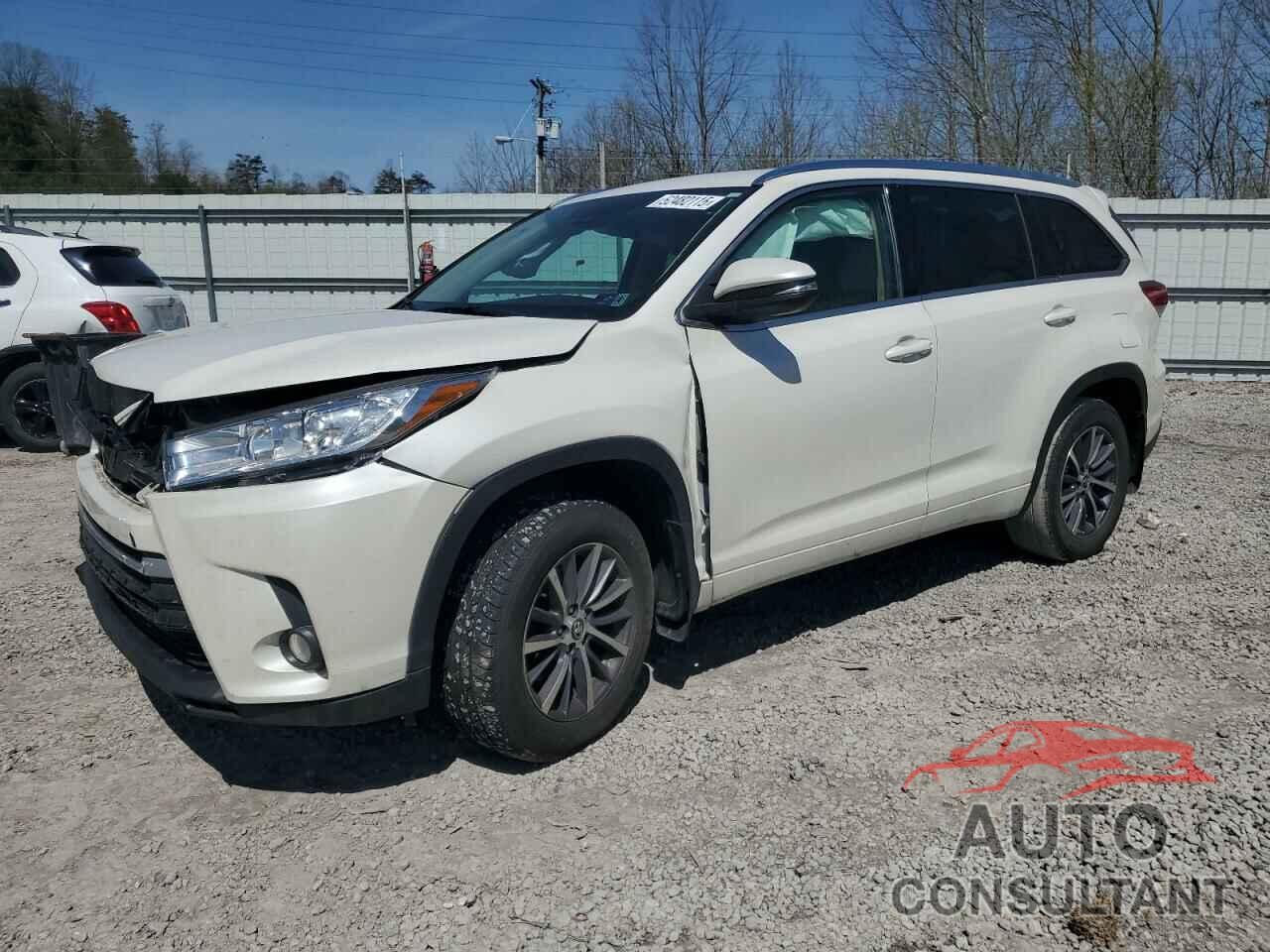 TOYOTA HIGHLANDER 2017 - 5TDJZRFH9HS516278