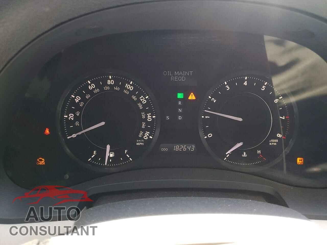 LEXUS IS 2010 - JTHFE2C23A2501876