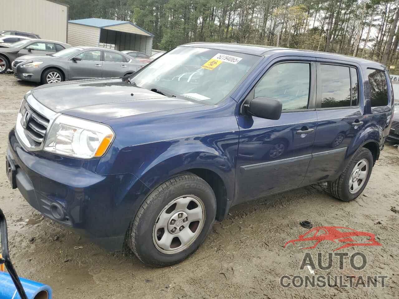 HONDA PILOT 2015 - 5FNYF4H2XFB074714