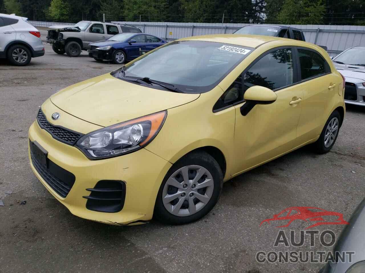 KIA RIO 2016 - KNADM5A33G6686812