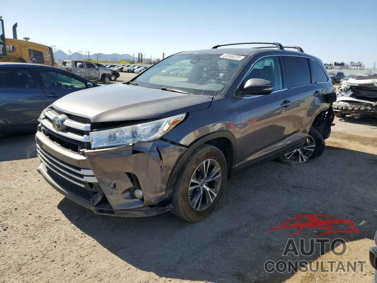 TOYOTA HIGHLANDER 2019 - 5TDZZRFH6KS333737