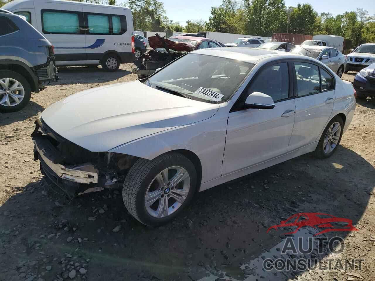 BMW 3 SERIES 2016 - WBA8E9G58GNU28449