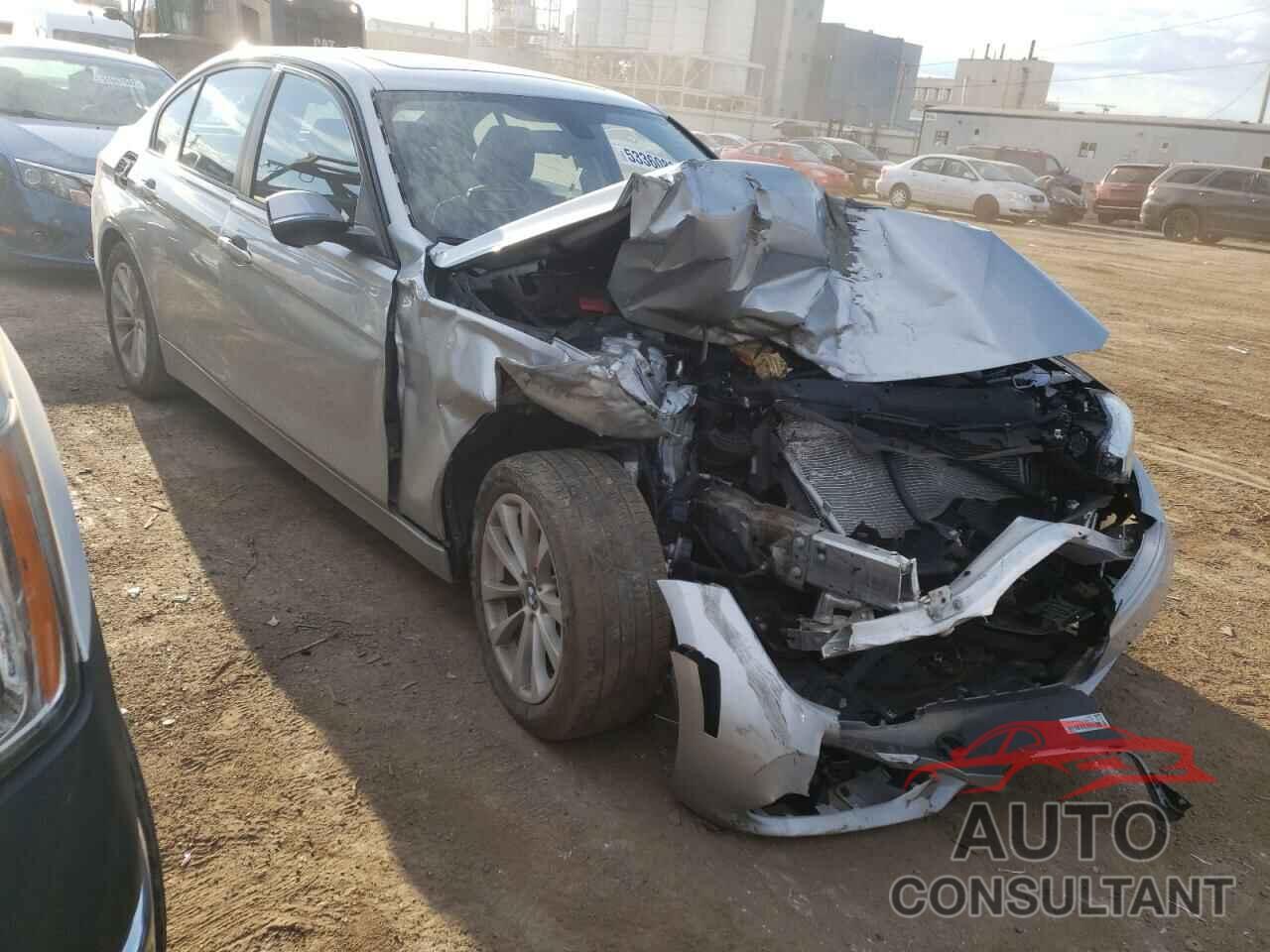 BMW 3 SERIES 2018 - WBA8A3C5XJA488388