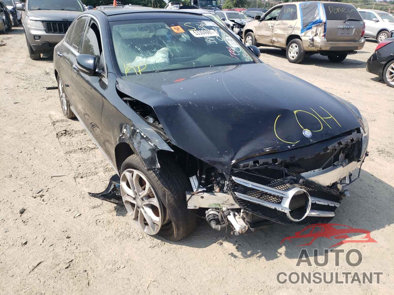 MERCEDES-BENZ C-CLASS 2016 - 55SWF4KB9GU096896