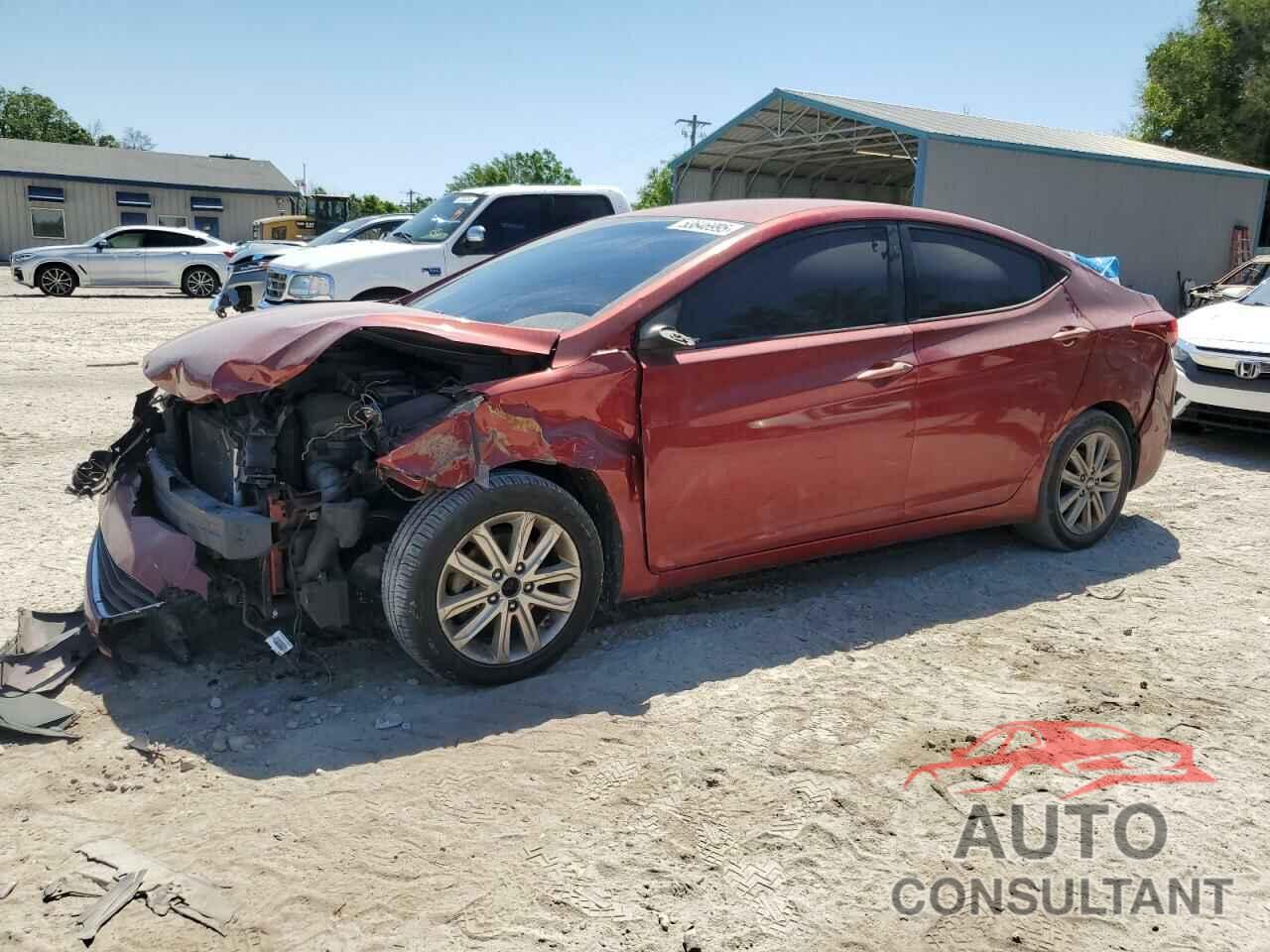 HYUNDAI ELANTRA 2014 - 5NPDH4AEXEH532474